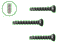 Self tapping cortex screws ø 1.5 mm
