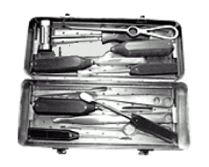 Basic instrument set for orthopaedic surgery