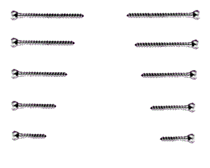Lot 20 vis corticale ø 1.5 mm 